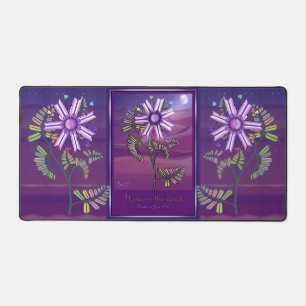 Flower in the Desert  Desk Mat