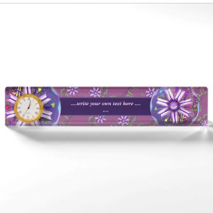 Flower in the desert nameplate