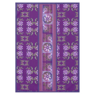 Flower in the desert tablecloth