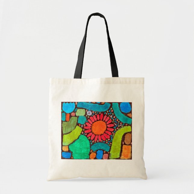 Flower in the Valley, Klee Tote Bag (Front)