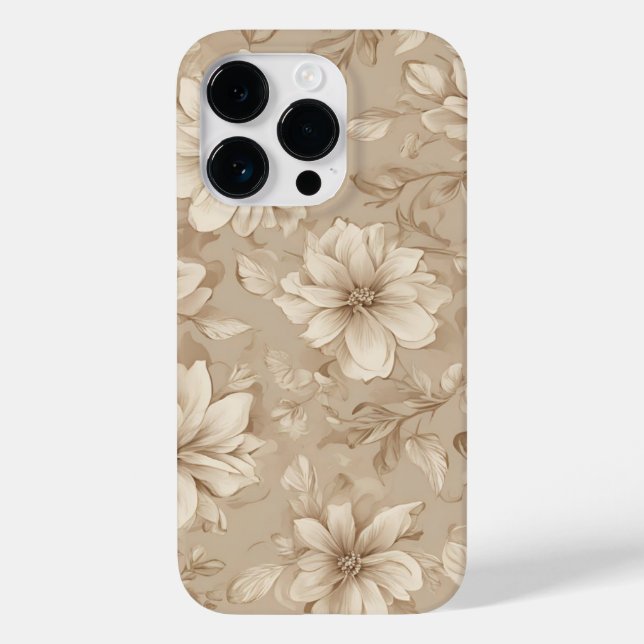 Flower İphone Pro Coques (Verso)