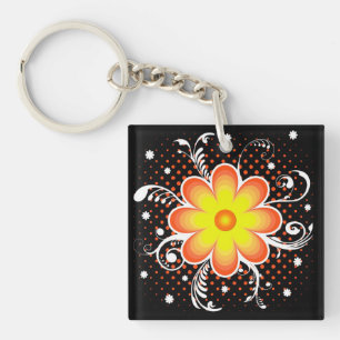 Flower Keychain