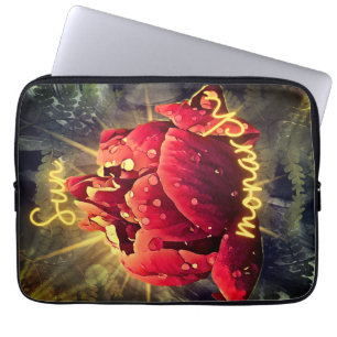 Flower  laptop sleeve