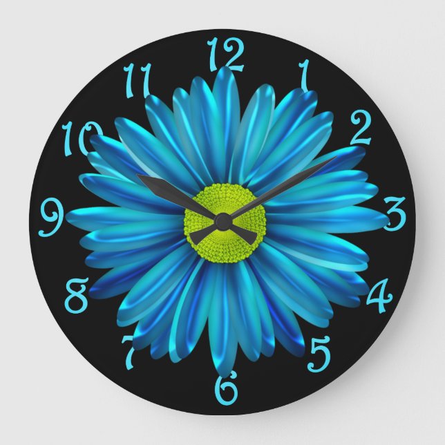 Flower Large Clock (Front)