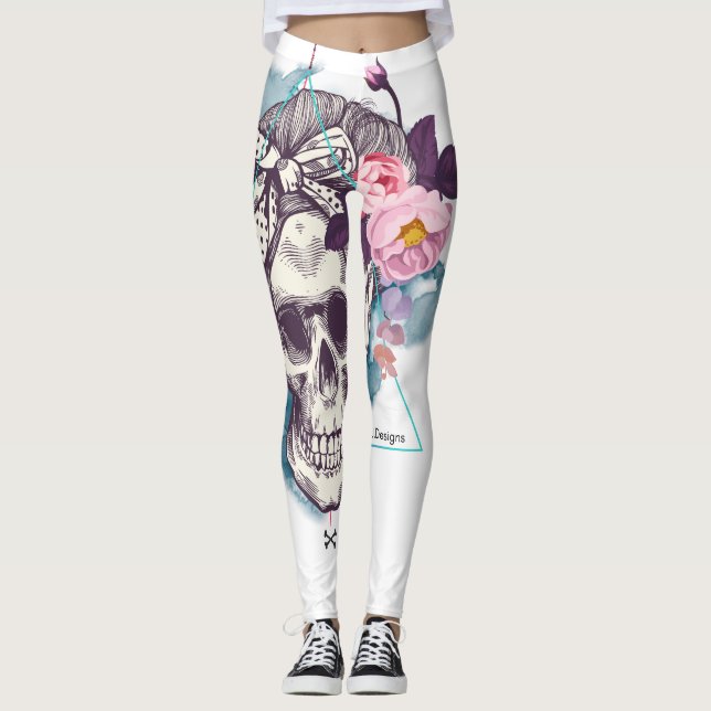 flower leggings (Front)