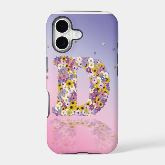Flower letter D (Back)