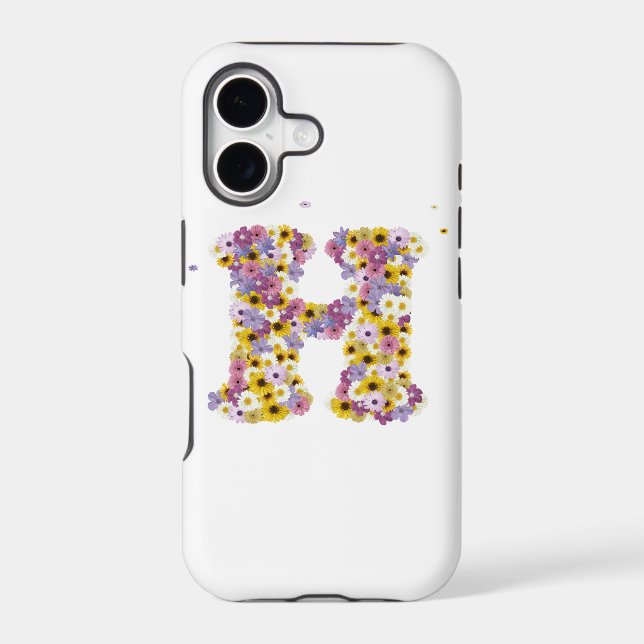 Flower letter H (Back)