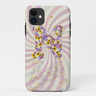 Flower letter N iPhone 11 Case
