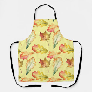 Flower Line Drawing Apron