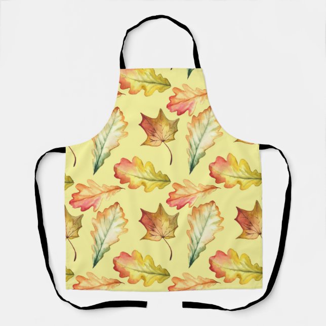 Flower Line Drawing Apron (Front)