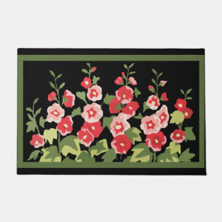 Flower Lover Gift, Floral Doormat, Colourful Flowe Doormat