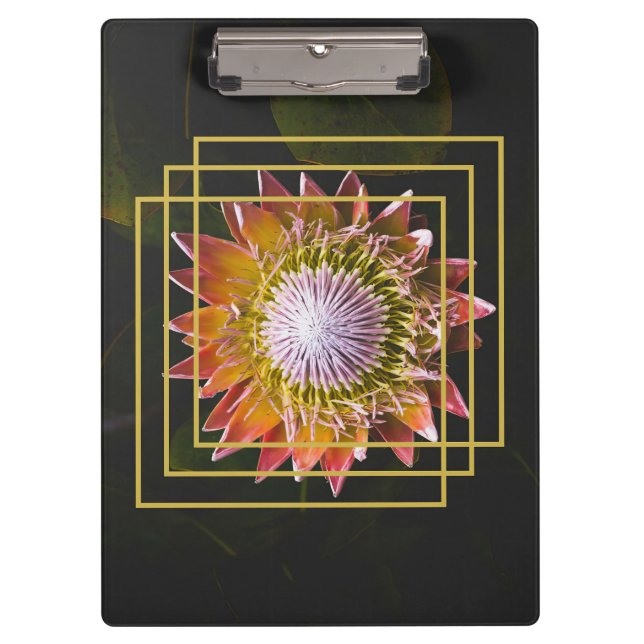Flower Lover | Square Flower Clipboard (Front)