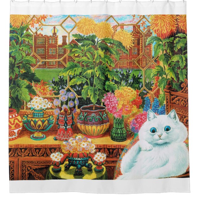 Flower Lovers Cat, Louis Wain (Front)