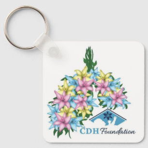 Flower Lungs Key Chain