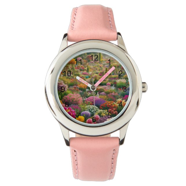 Flower magic – a paradise of colours watch (Front)