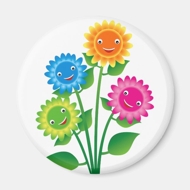 flower magnet (Front)