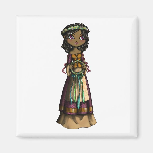  Flower Maiden Magnet (Front)
