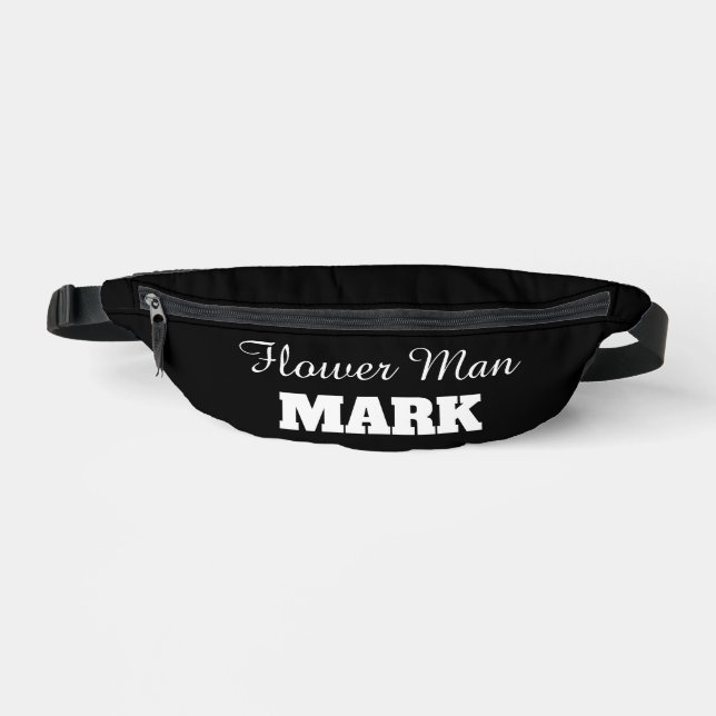 Flower Man Flower Dude Custom Fanny Pack (Front)