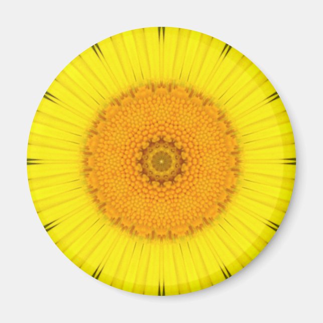 Flower Mandala 01 Magnet (Front)