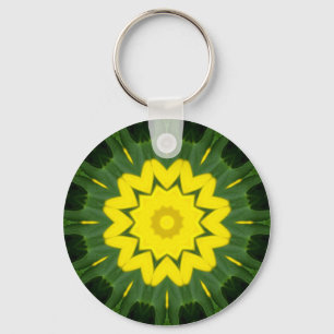 Flower Mandala 06 Keychain