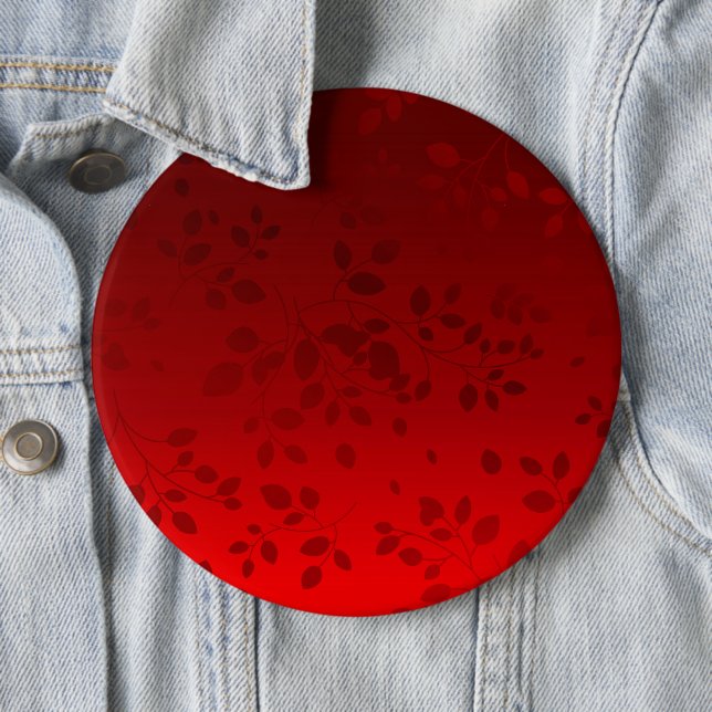 Flower Mandala 9 6 Inch Round Button (In Situ)