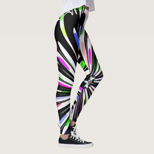  flower mandala design leggings (Right)