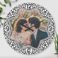 Flower Mandala Floral Shaped Personalized Photo