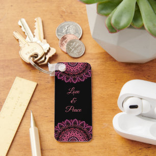 Flower Mandala Keychain