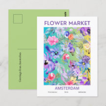 Flower Market Cities of the World Amsterdam