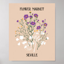 Flower Market Editable Seville