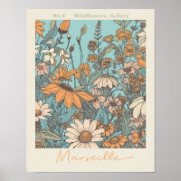 Flower Market Marseille No. 4 Botanical