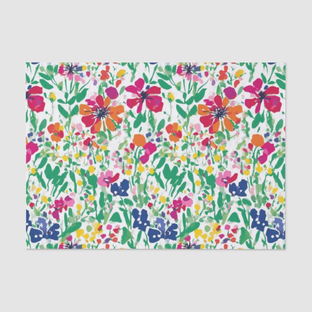 Flower Market Tissue Paper (Front)