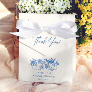 Flower Market Whimsical Bridal Shower Thank You Favor Box