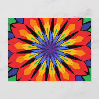 FLOWER ME, BABY POSTCARD