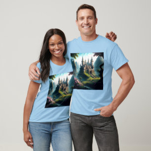 Flower Meadow Castle T-Shirt