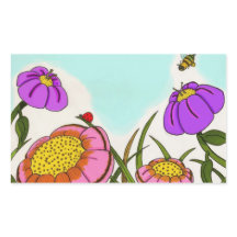 Flower Meadow Stickers
