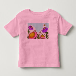 Flower Meadow Toddler Ringer T-Shirt