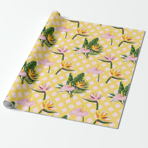 Flower Meanings Wrapping Paper