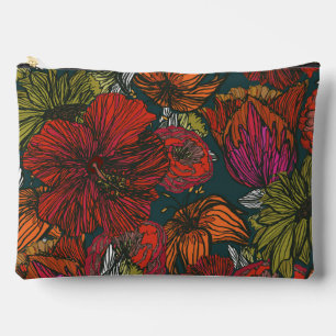 Flower Medley Accessory Pouch