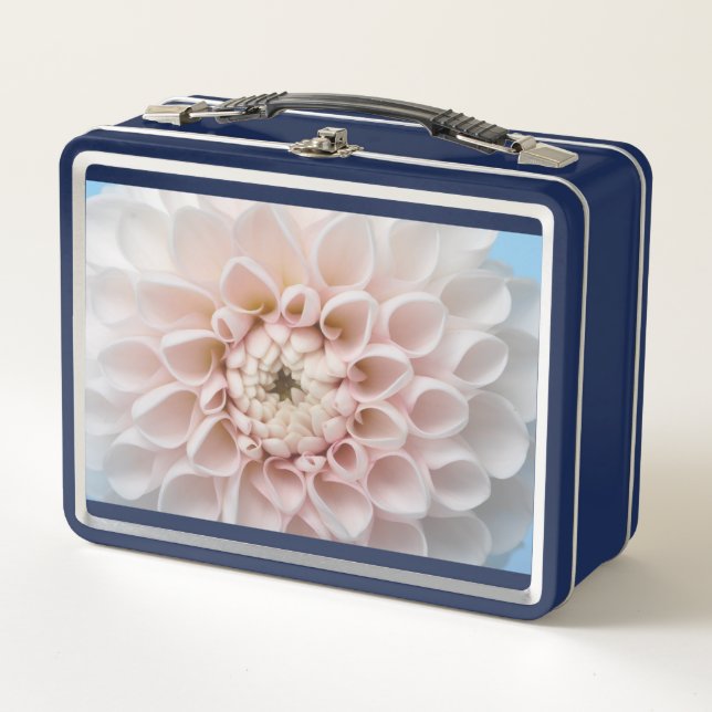 flower metal lunch box (Front)
