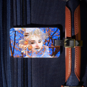 Flower Metamorphosis Luggage Tag