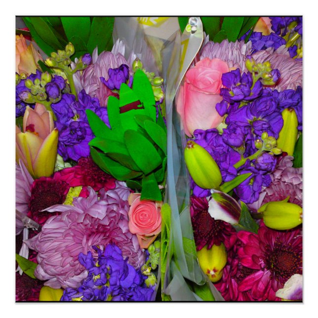 Flower Mix 9 Perfect Poster (Front)