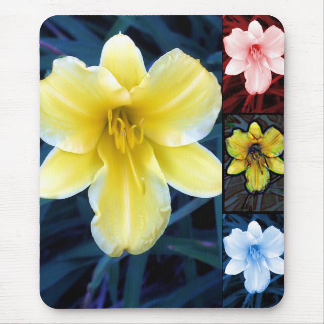 Flower Mix Mousepad (Front)