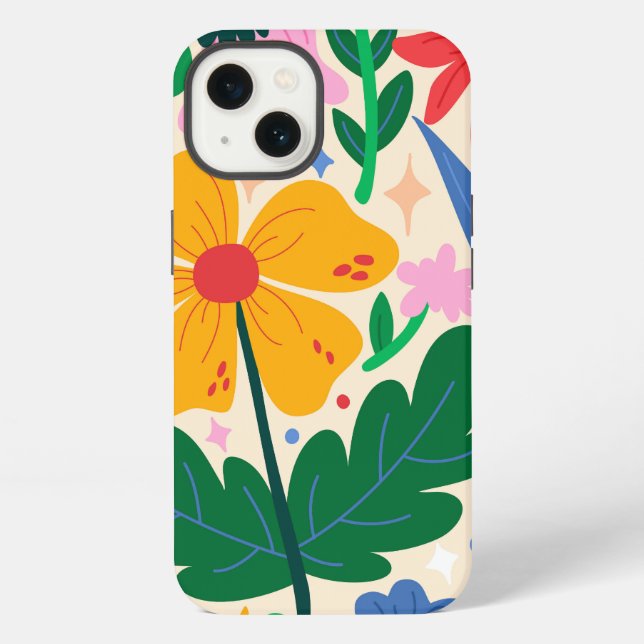 Flower Mixtape iPhone Case (Back)