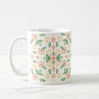 Flower Mosaic Mug