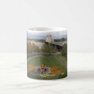 Flower mosaic, Nijmegen Coffee Mug
