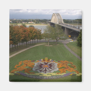 Flower mosaic, Nijmegen Magnet