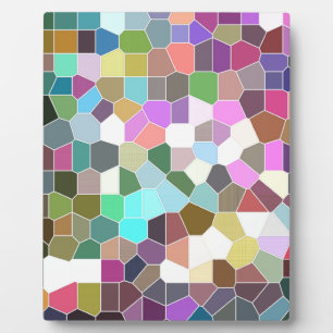 Flower Mosaic Plaque