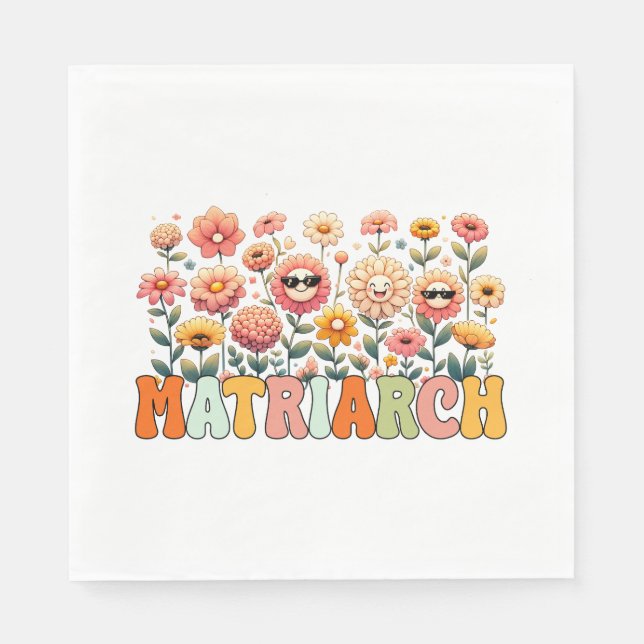 Flower Mother Napkin (Front)