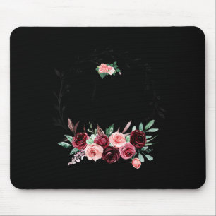 Flower mother of the bride shower wedding mouse pad